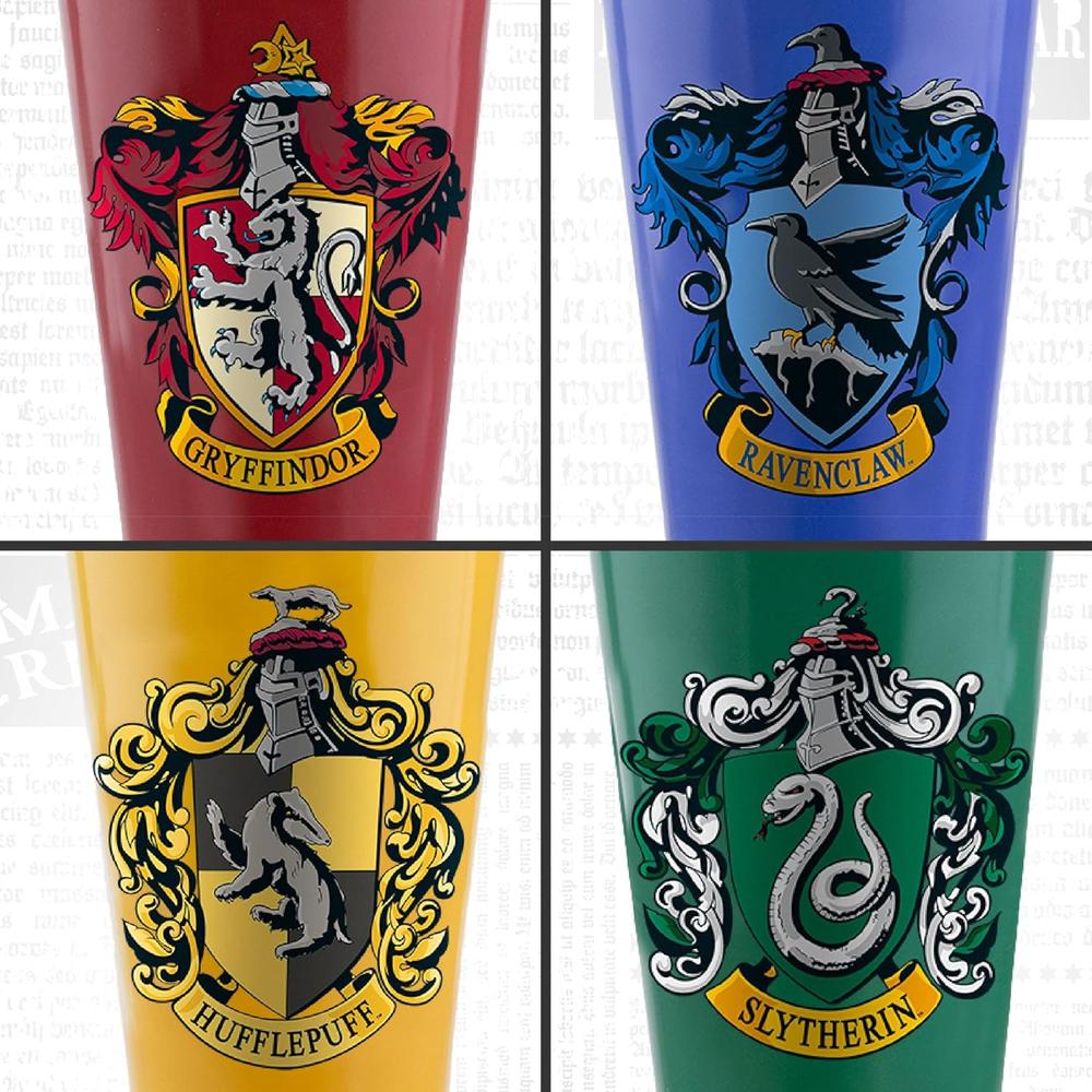 PALADONE HARRY POTTER HOGWARTS HOUSE CREST, SET 4 VASOS OFICIAL - 4