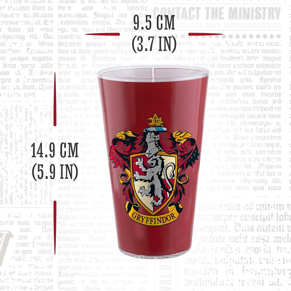 PALADONE HARRY POTTER HOGWARTS HOUSE CREST, SET 4 VASOS OFICIAL - 5