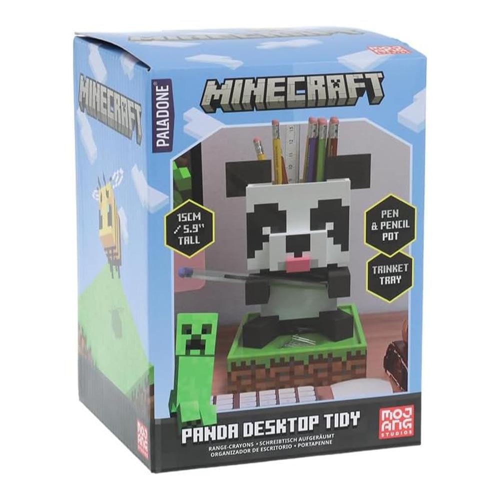 PALADONE MINECRAFT PANDA, ORGANIZADOR DE ESCRITORIO CON BANDEJA - 2