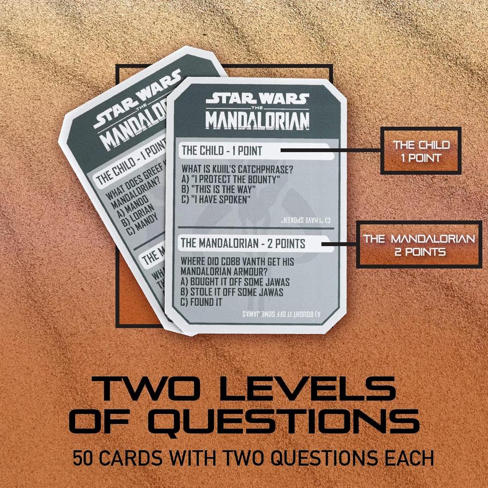 PALADONE STAR WARS MANDALORIAN, TRIVIA 100 PREGUNTAS OFICIAL - 2