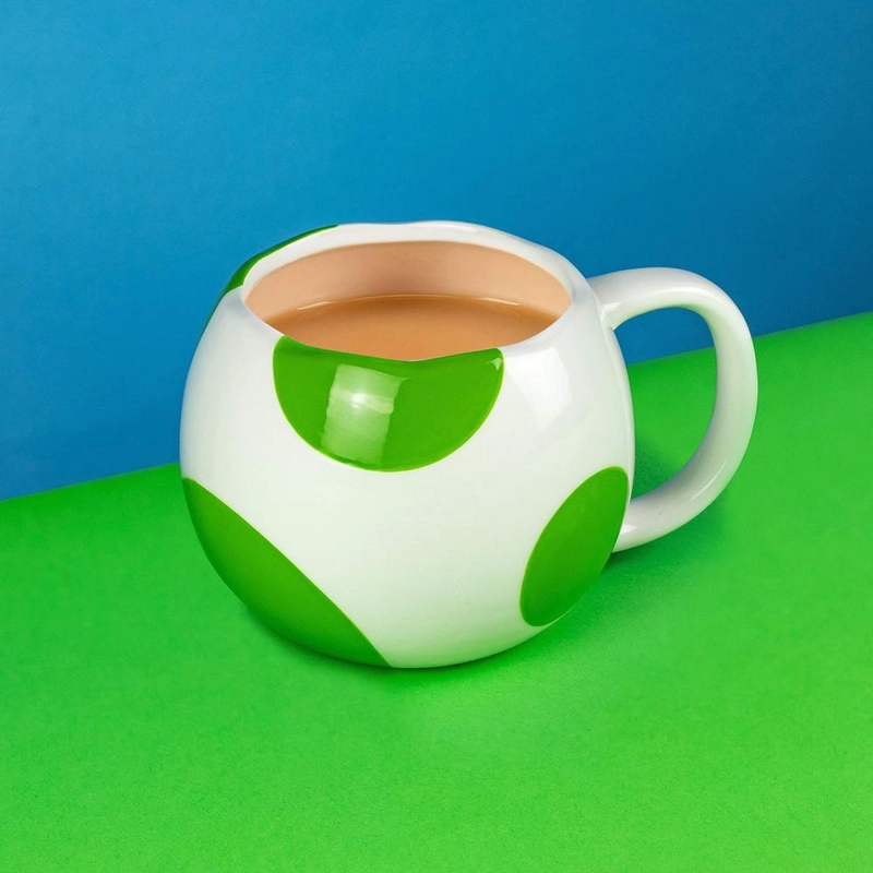 PALADONE SUPER MARIO YOSHI, TAZA CERÁMICA HUEVO OFICIAL - 3