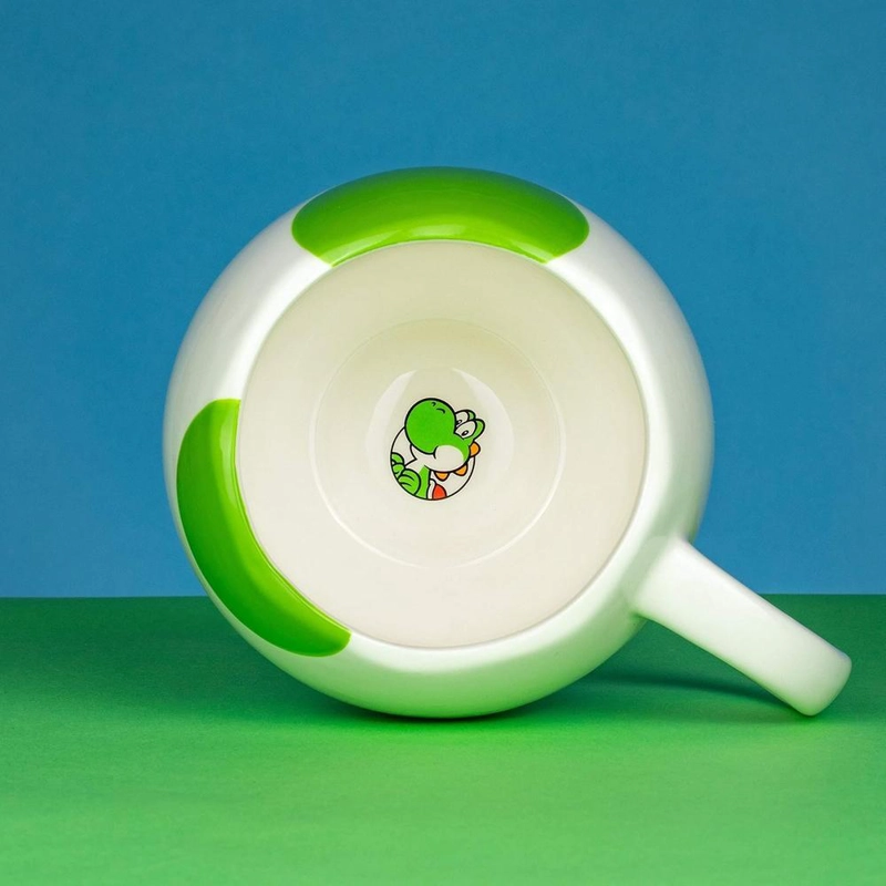 PALADONE SUPER MARIO YOSHI, TAZA CERÁMICA HUEVO OFICIAL - 4