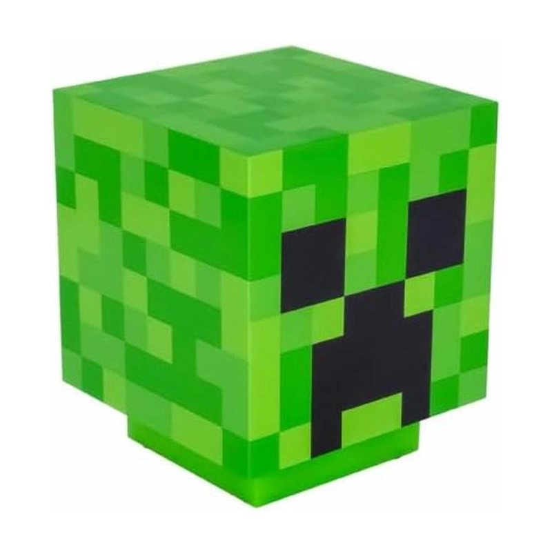 PALADONE MINECRAFT CREEPER, LÁMPARA ESCRITORIO CON SONIDO OFICIAL - 3