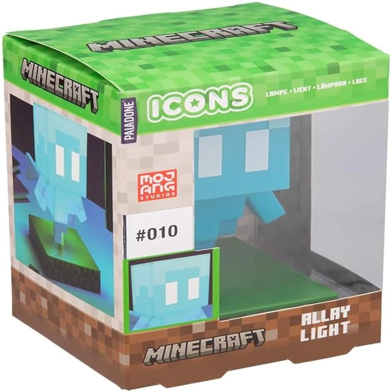 PALADONE MINECRAFT ALLAY, LÁMPARA ESCRITORIO OFICIAL - 4