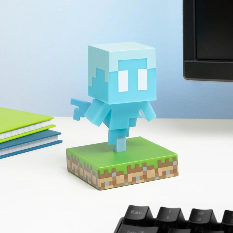 PALADONE MINECRAFT ALLAY, LÁMPARA ESCRITORIO OFICIAL - 5
