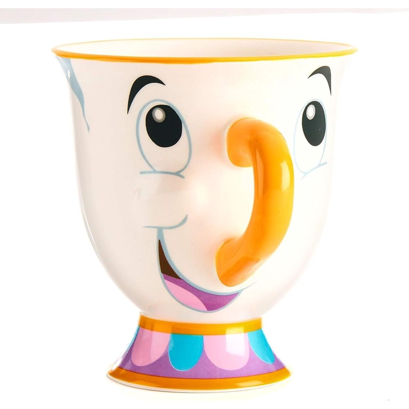 PALADONE DISNEY BELLA Y BESTIA TAZA CHIP 9 OZ / 266 ML OFICIAL - 1