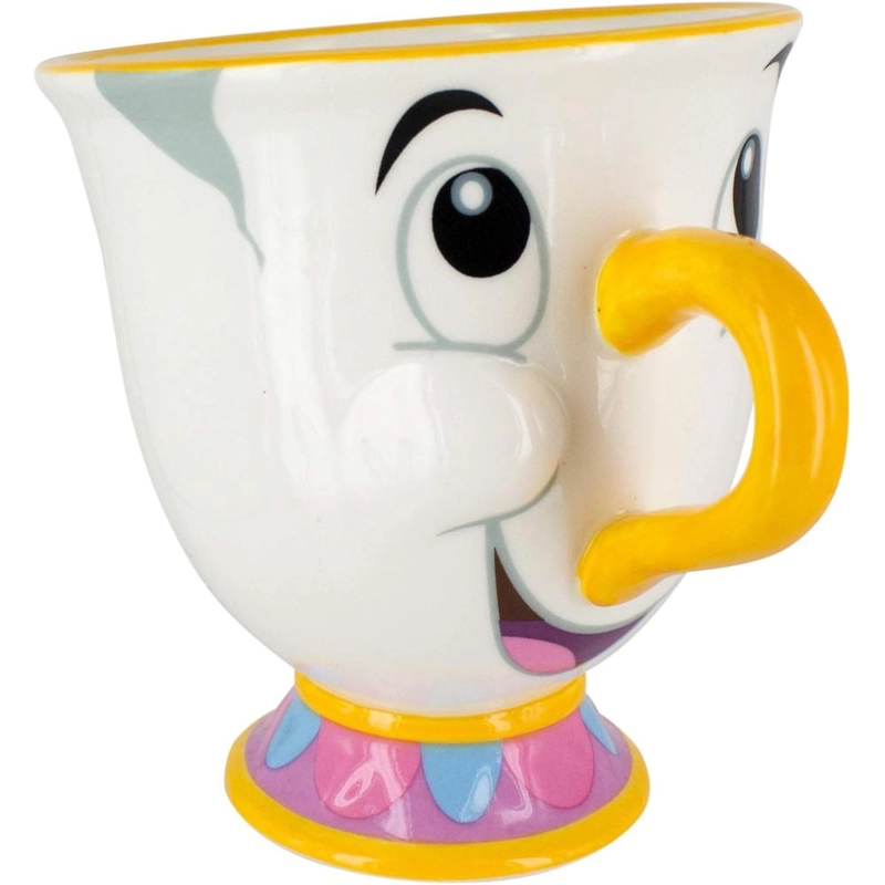 PALADONE DISNEY BELLA Y BESTIA TAZA CHIP 9 OZ / 266 ML OFICIAL - 4