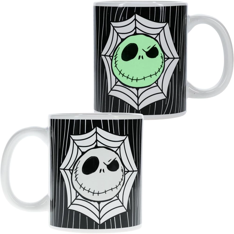 PALADONE JACK SKELLINGTON, TAZA BRILLA EN LA OSCURIDAD DISNEY - 1