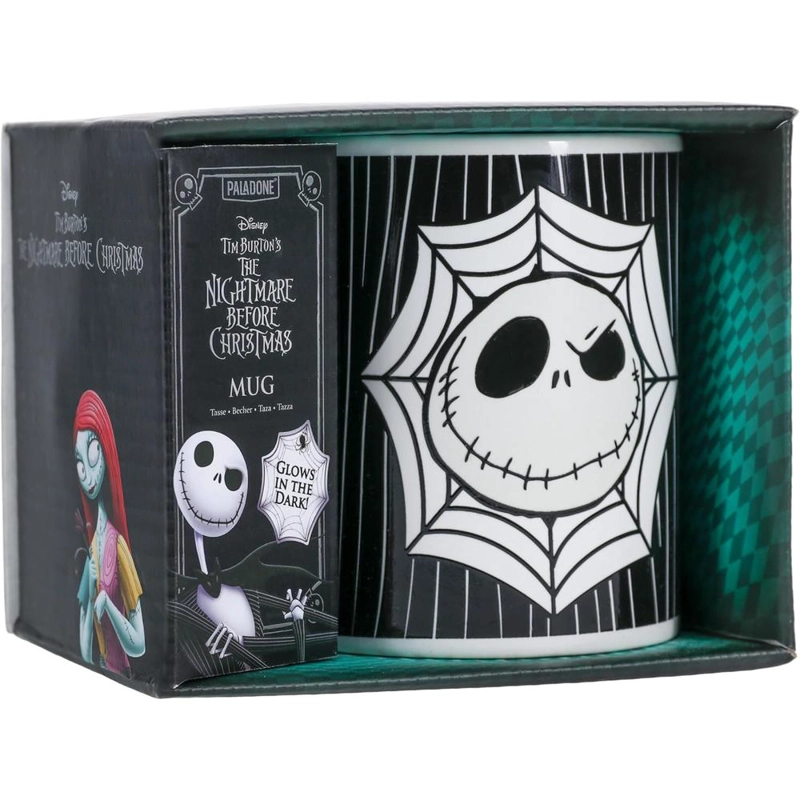 PALADONE JACK SKELLINGTON, TAZA BRILLA EN LA OSCURIDAD DISNEY - 3