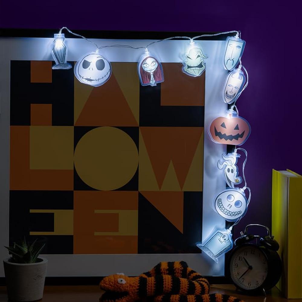 PALADONE PESADILLA ANTES DE NAVIDAD, LUCES DECORATIVAS 10 LED OFICIAL - 2