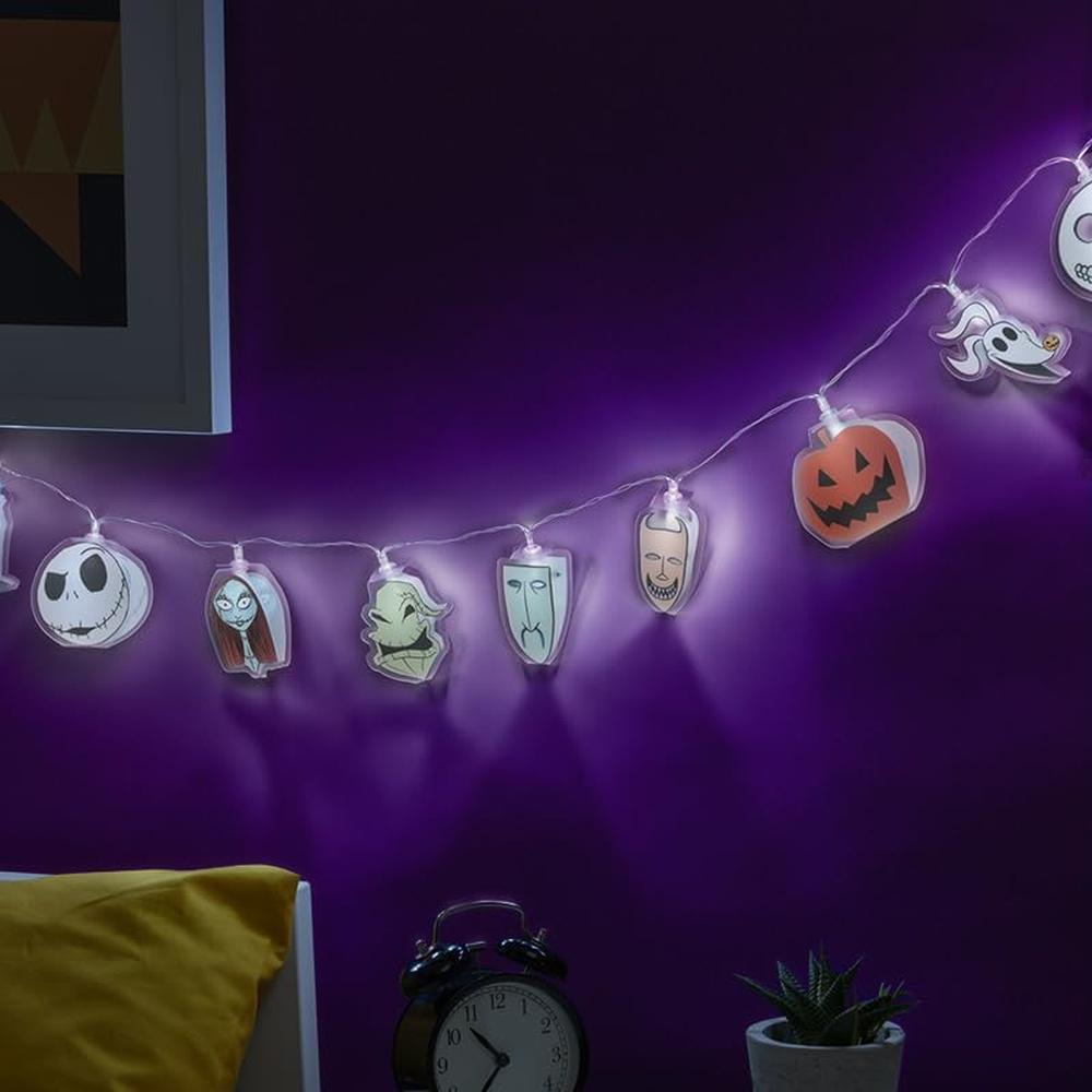 PALADONE PESADILLA ANTES DE NAVIDAD, LUCES DECORATIVAS 10 LED OFICIAL - 3
