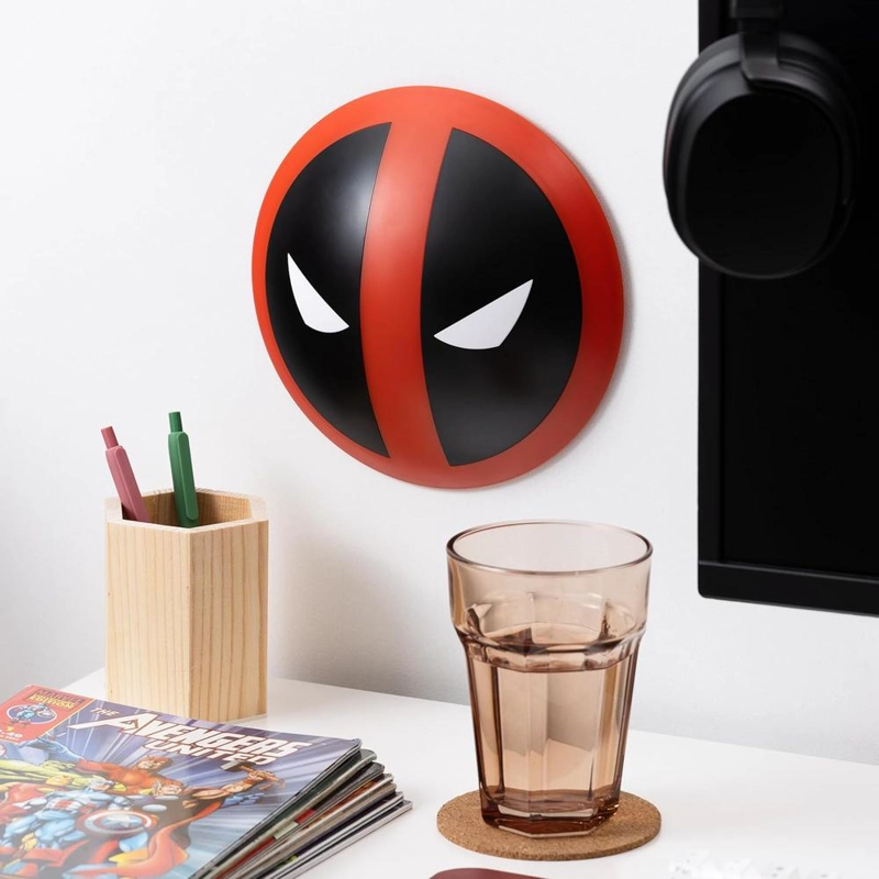 PALADONE DEADPOOL, LÁMPARA LOGOTIPO TÁCTIL OFICIAL - 3