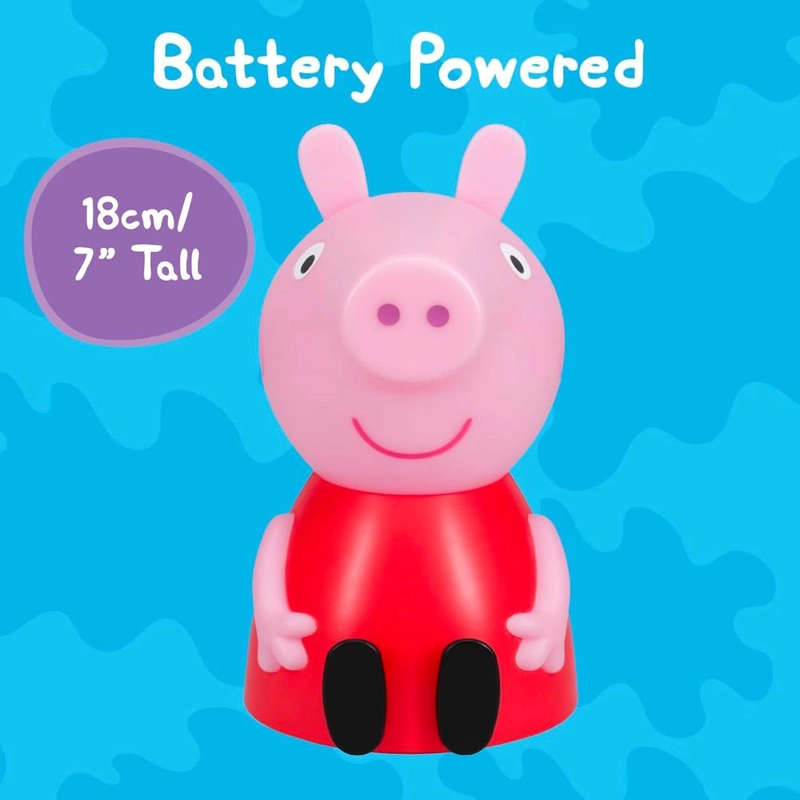 PALADONE PEPPA PIG, LÁMPARA FIGURA CON SONIDO OFICIAL - 3