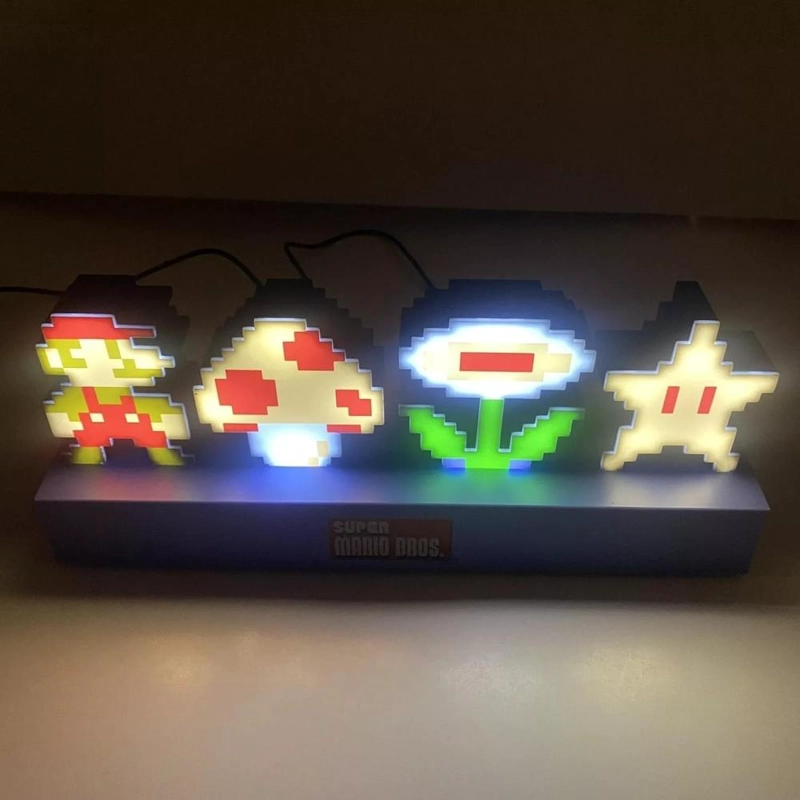 PALADONE SUPER MARIO BROS, FIGURA CON LUZ REACTIVA AL SONIDO - 2
