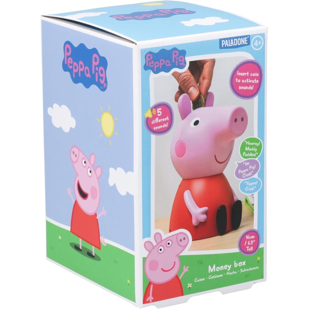 PALADONE PEPPA PIG, HUCHA CON SONIDO OFICIAL - 2