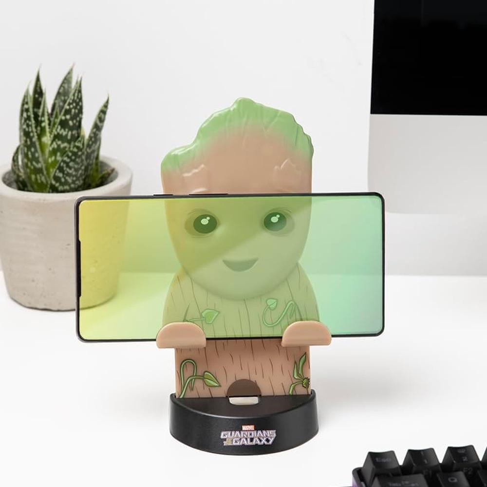 PALADONE GUARDIANES DE LA GALAXIA GROOT, SOPORTE TELÉFONO OFICIAL - 3
