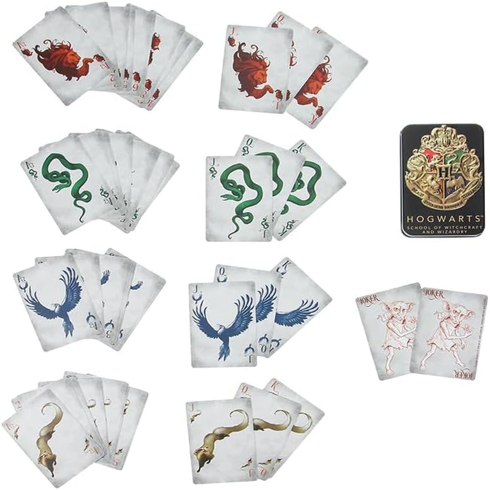 PALADONE HOGWARTS, JUEGO DE CARTAS CASAS DE HARRY POTTER VERSIÓN INGLÉS - 4