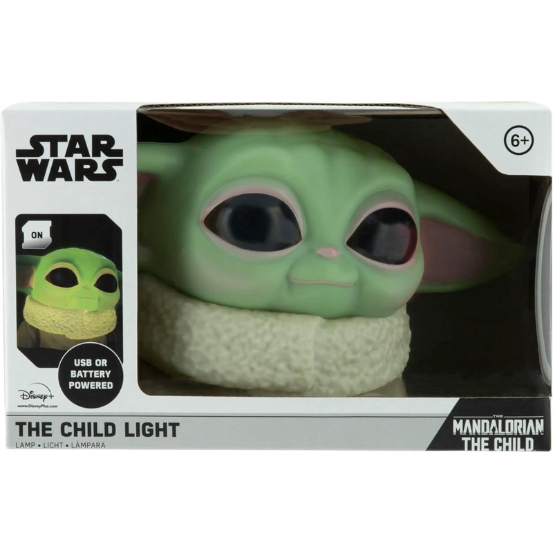 PALADONE STAR WARS MANDALORIAN BABY YODA, LÁMPARA ESCRITORIO OFICIAL - 3