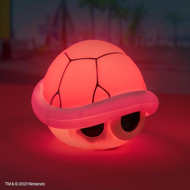 PALADONE SUPER MARIO, LÁMPARA CAPARAZÓN ROJO CON SONIDO OFICIAL - 2