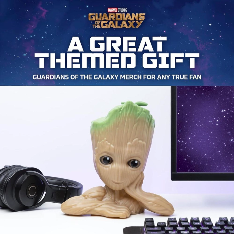 PALADONE GUARDIANES DE LA GALAXIA GROOT, FIGURA CON LUZ Y SONIDO OFICIAL - 4