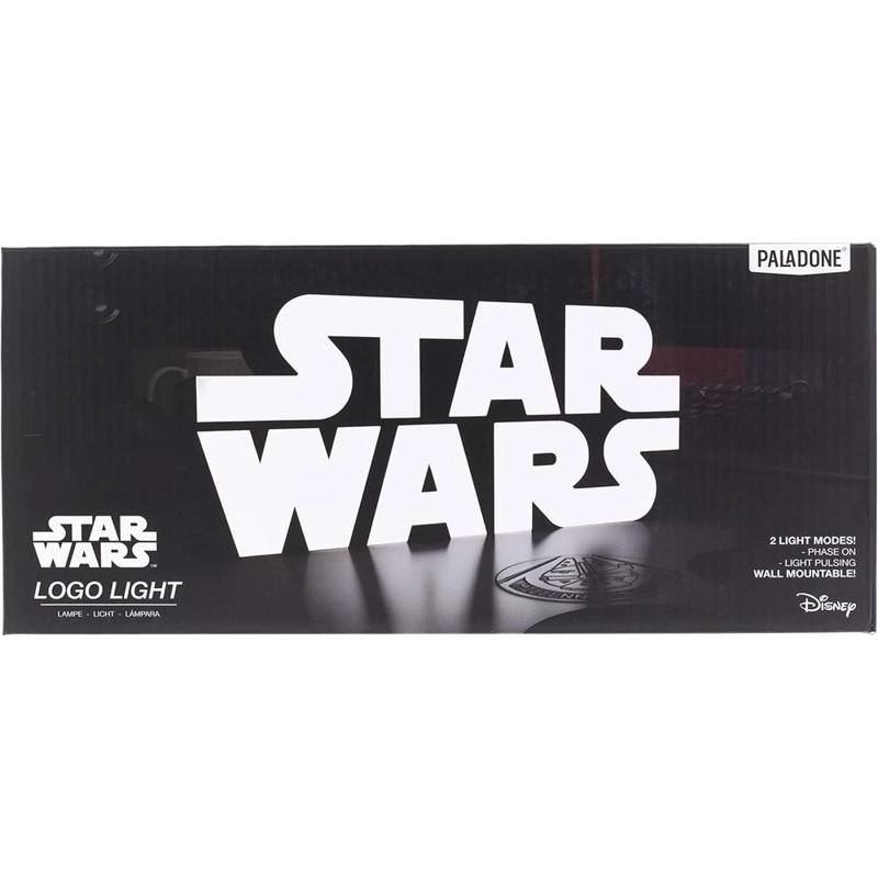 PALADONE STAR WARS, LÁMPARA LOGOTIPO OFICIAL - 5
