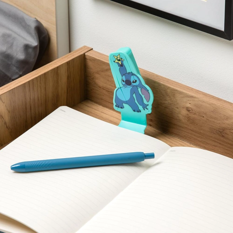 PALADONE DISNEY STITCH, LÁMPARA LECTURA LED CLIP LILO Y STITCH OFICIAL - 2