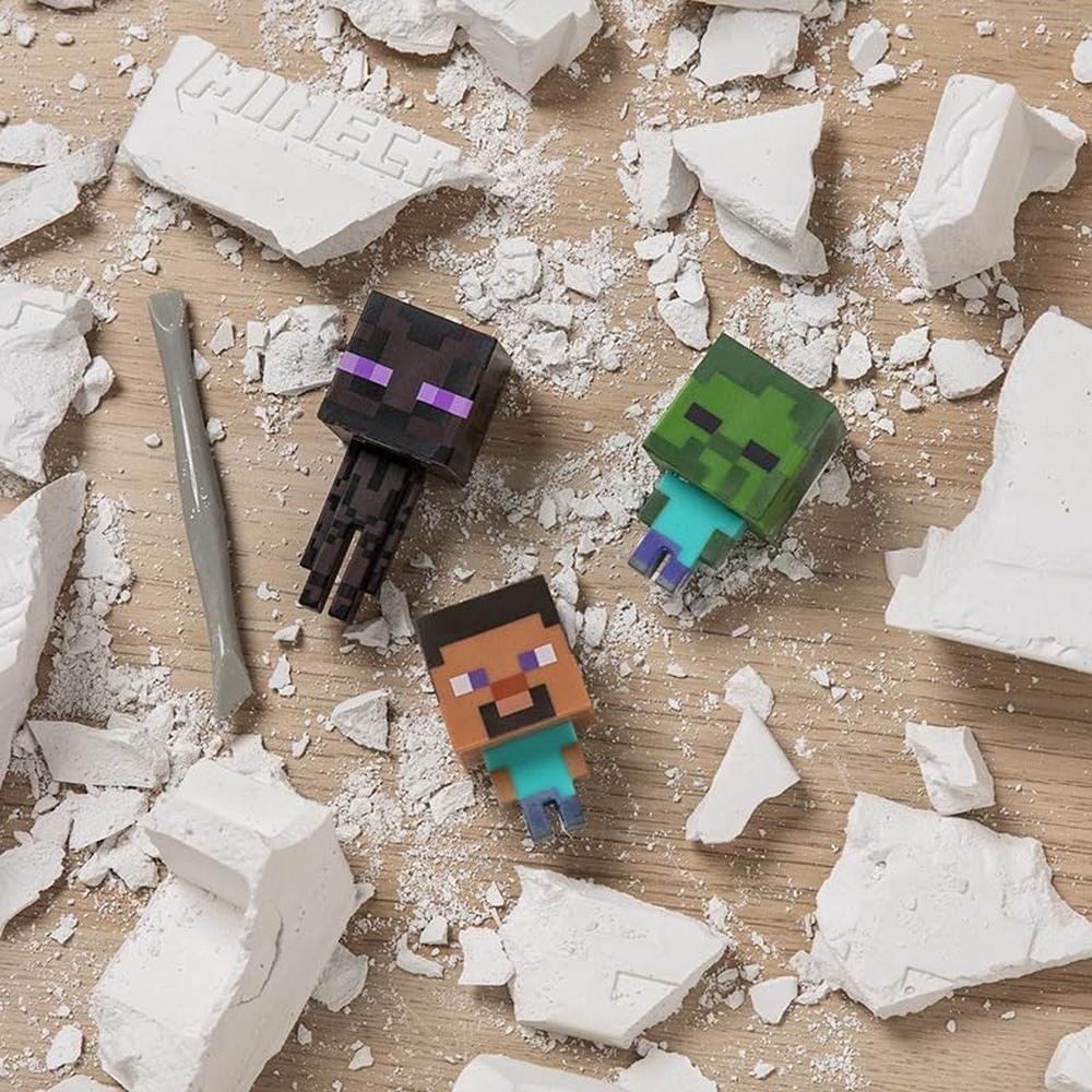 PALADONE MINECRAFT, KIT DE EXCAVACIÓN CON TRES PERSONAJES ICÓNICOS - 3