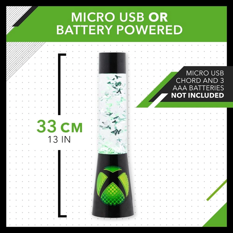 PALADONE XBOX, LÁMPARA FLUJO BRILLANTE 33 CM - 2
