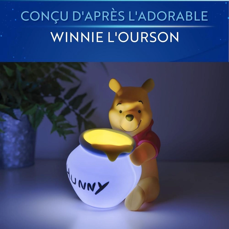 PALADONE WINNIE THE POOH HUNNY LIGHT, LÁMPARA PORTÁTIL DISNEY - 2
