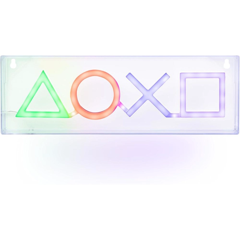 PALADONE PLAYSTATION, LUZ LED NEÓN PARED O ESCRITORIO - 1