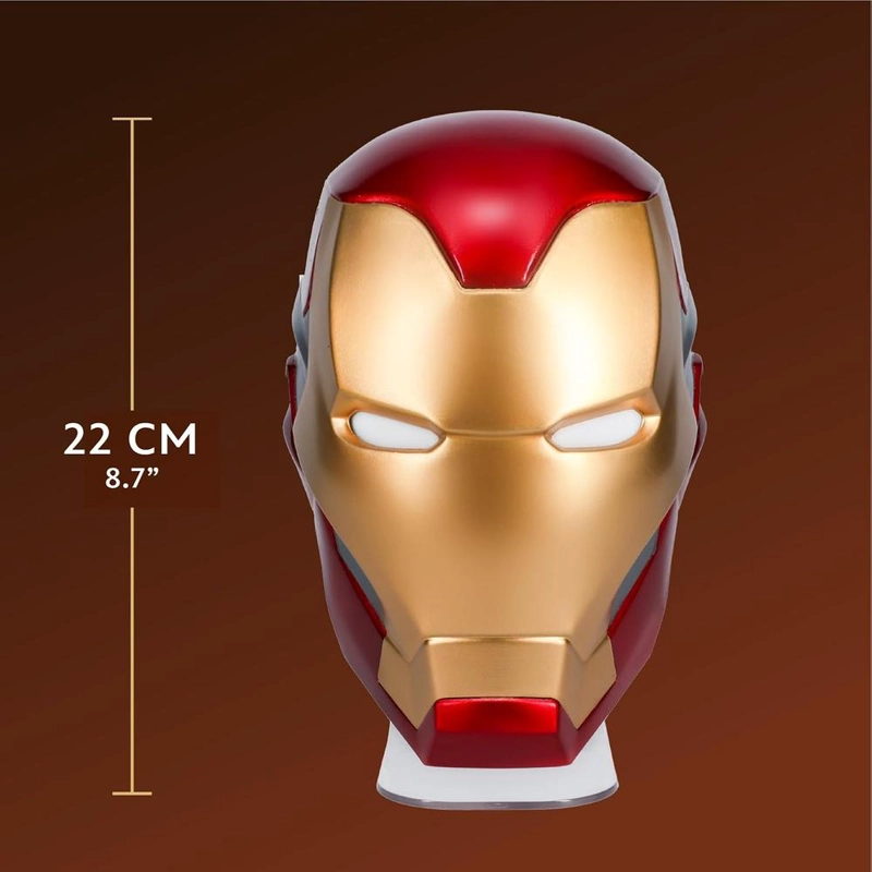 PALADONE MARVEL IRON MAN, LÁMPARA CASCO OFICIAL - 2