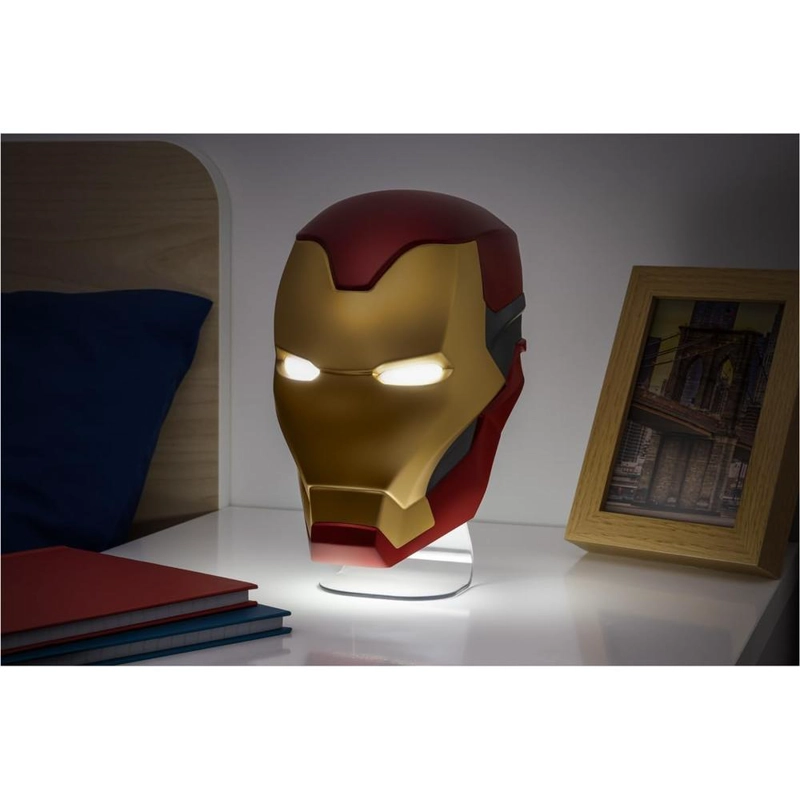 PALADONE MARVEL IRON MAN, LÁMPARA CASCO OFICIAL - 5