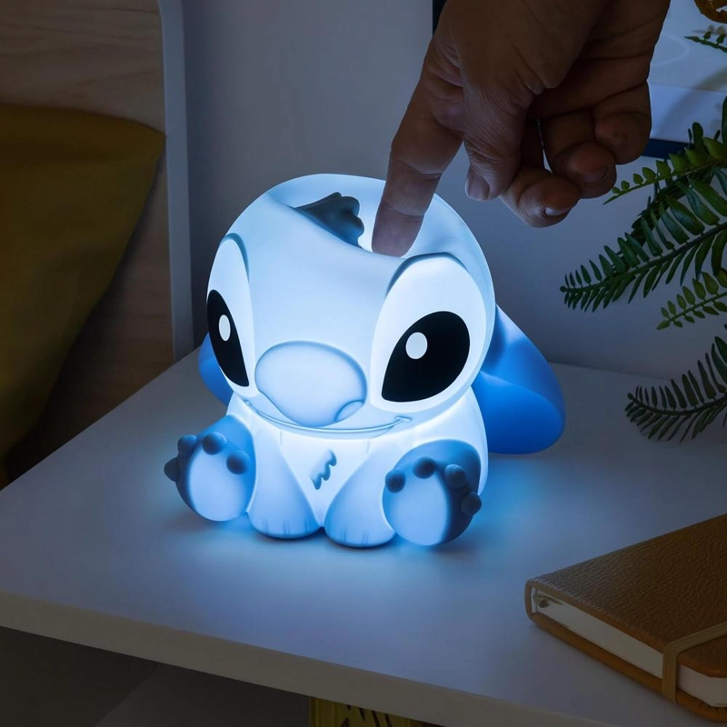 PALADONE DISNEY STITCH SQUISHY LAMP, LÁMPARA ESCRITORIO OFICIAL - 4
