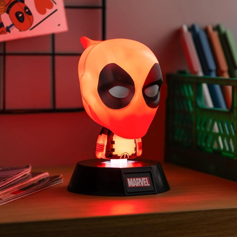 PALADONE DEADPOOL, LÁMPARA ICONO 3D OFICIAL - 2