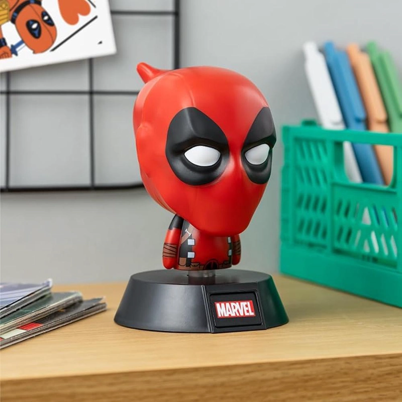 PALADONE DEADPOOL, LÁMPARA ICONO 3D OFICIAL - 3
