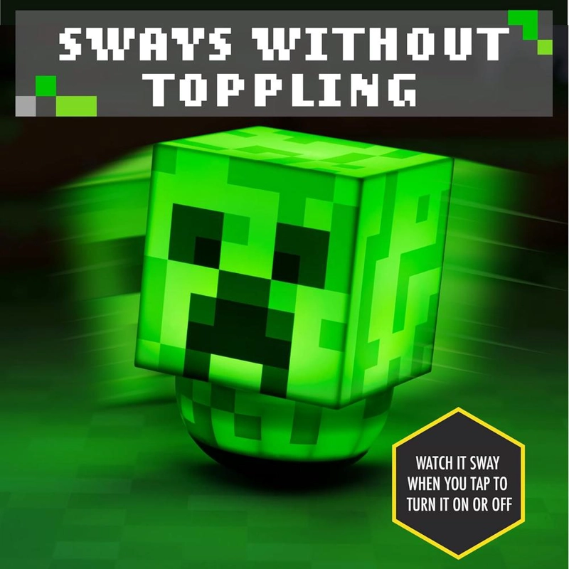 PALADONE MINECRAFT CREEPER SWAY, LÁMPARA OFICIAL - 3