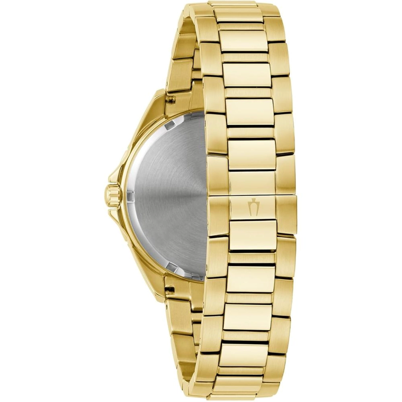BULOVA RELOJ CRYSTAL PHANTOM DE HOMBRE 3 AGUJAS DE CUARZO BISEL PAVÉ | ORO - 3