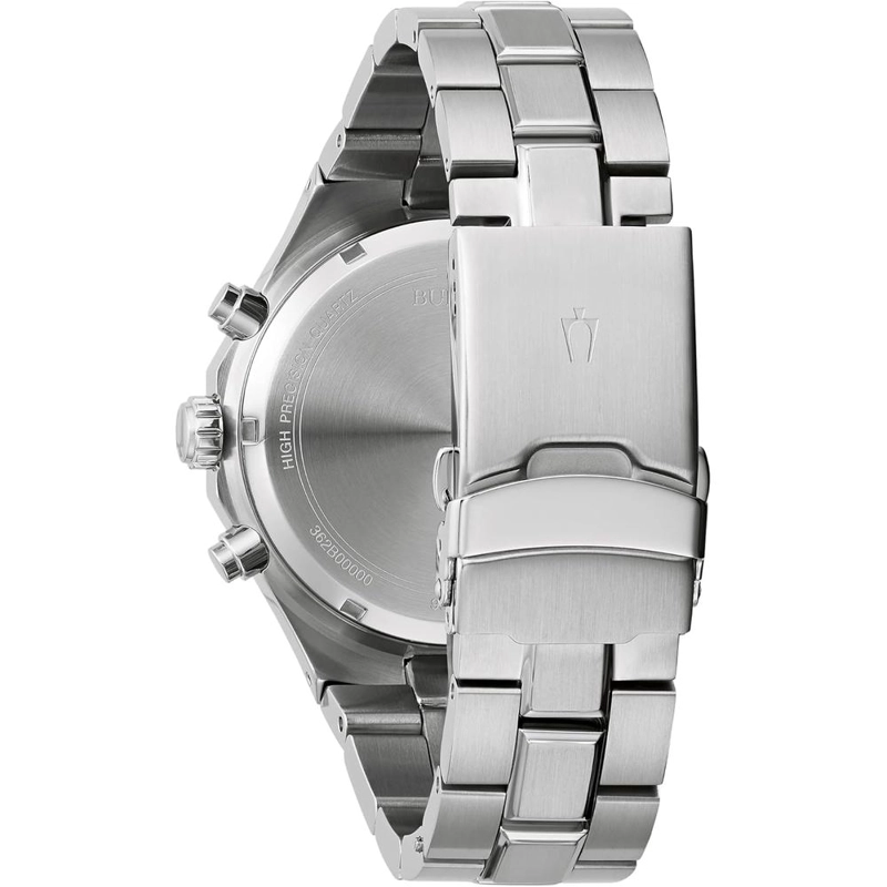 BULOVA RELOJ CLÁSICO HOMBRE CRONÓGRAFO CUARZO 6 AGUJAS | PLATA - 3