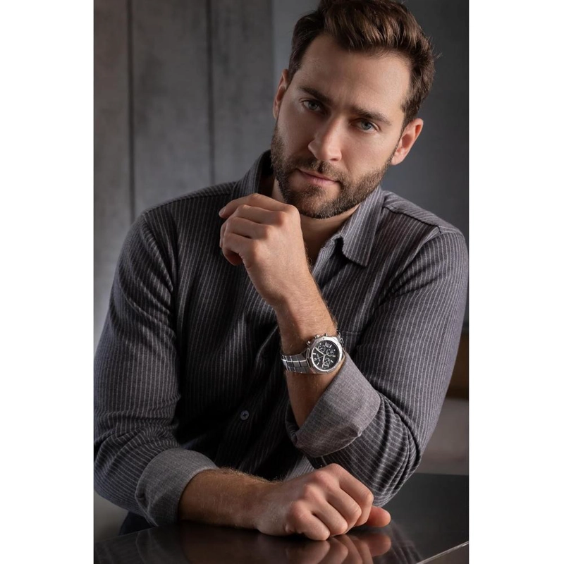BULOVA RELOJ CLÁSICO HOMBRE CRONÓGRAFO CUARZO 6 AGUJAS | PLATA - 4