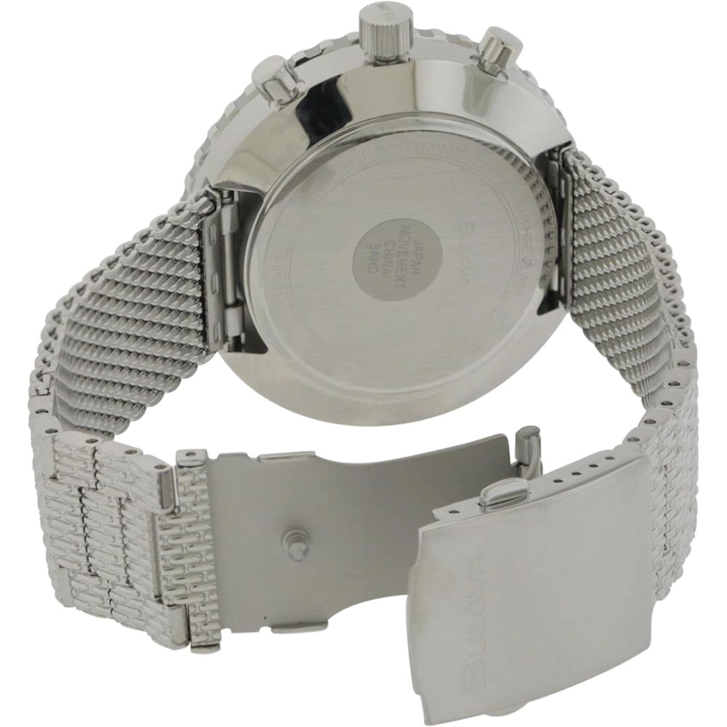 BULOVA RELOJ ARCHIVE HOMBRE CRONÓGRAFO 6 AGUJAS ACERO INOXIDABLE CORREA PIEL | PLATA - 2