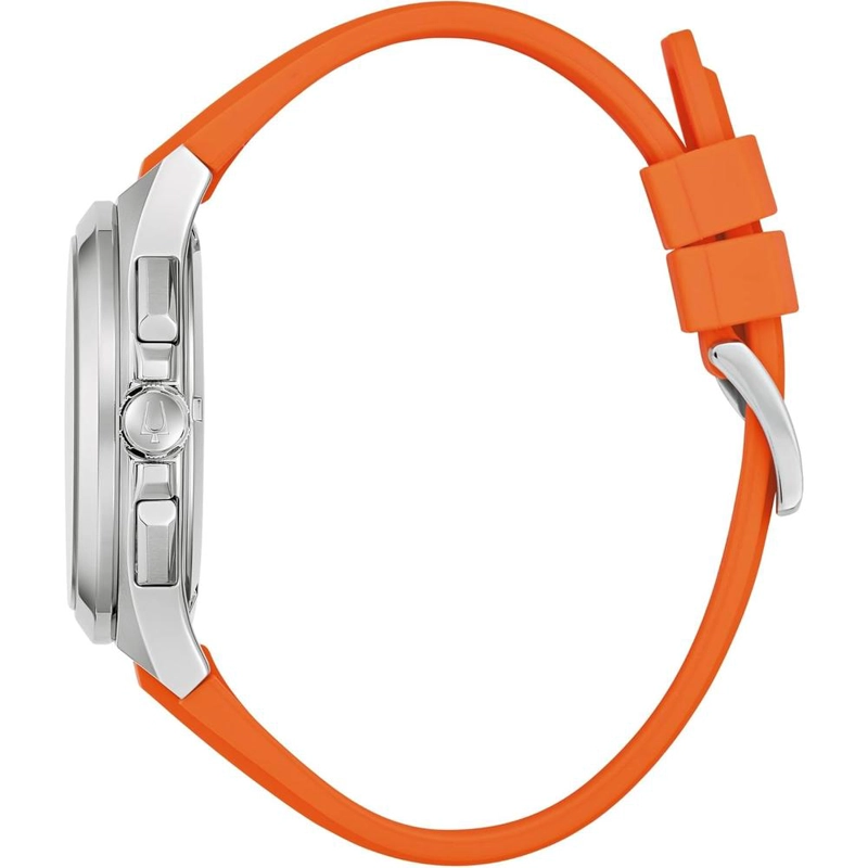 BULOVA RELOJ MARC ANTHONY SPORT DE HOMBRE CUARZO 3 AGUJAS CRISTAL DE ZAFIRO | NARANJA - 2