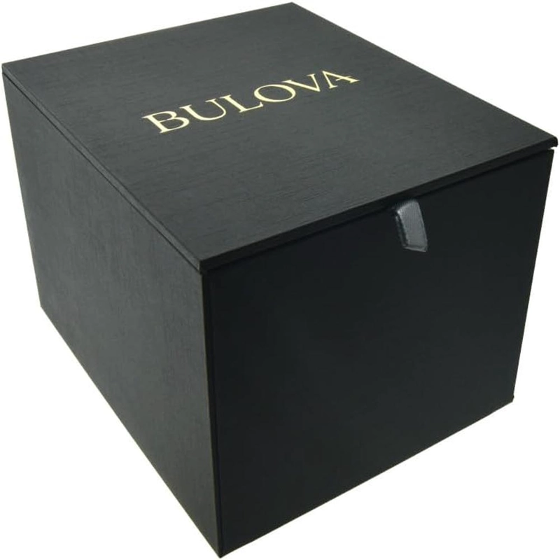 BULOVA RELOJ DE HOMBRE MULTIFUNCIÓN 3 AGUJAS DE CUARZO DIAMANTES | PLATA - 4
