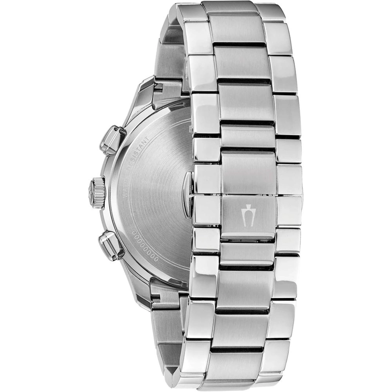 BULOVA RELOJ WILTON HOMBRE CRONÓGRAFO 3 AGUJAS NÚMEROS ROMANOS CRISTAL | PLATA - 3