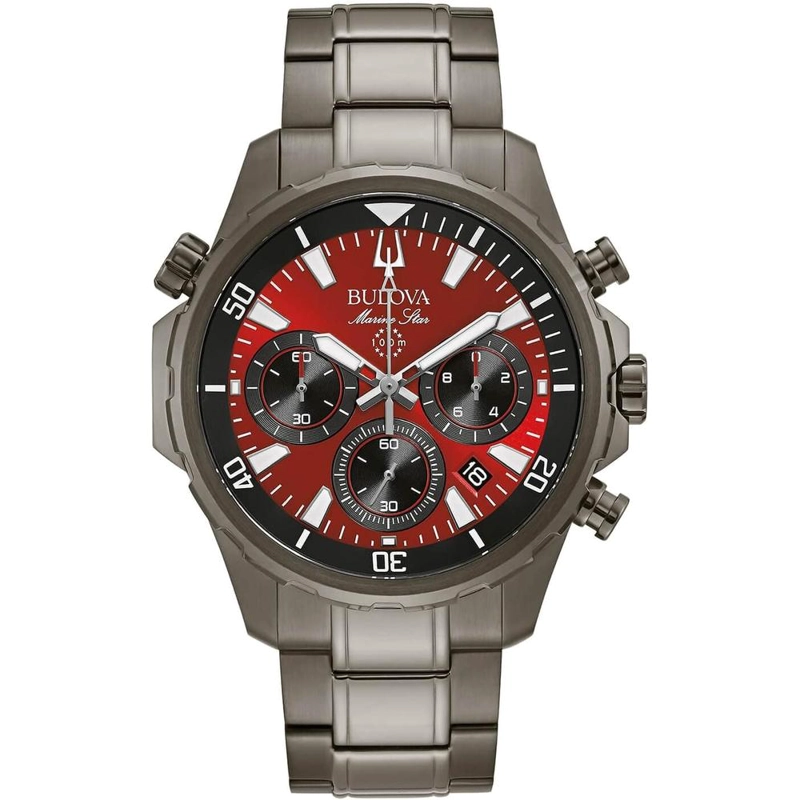 BULOVA RELOJ CRONÓGRAFO MARINE STAR HOMBRE | CARBÓN - 1