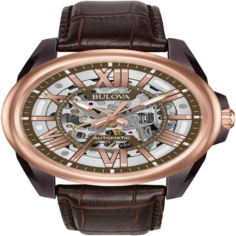 BULOVA RELOJ AUTOMÁTICO HOMBRE CON CORREA | MARRÓN - 1