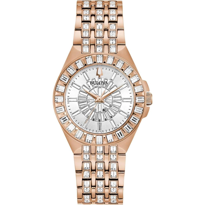 BULOVA PULSERA MUJER ACERO INOXIDABLE CUARZO PHANTOM BAÑO ORO ROSA | PLATA/ORO ROSA - 1