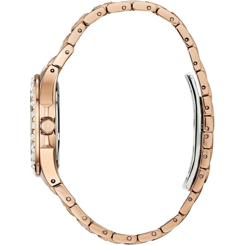 BULOVA PULSERA MUJER ACERO INOXIDABLE CUARZO PHANTOM BAÑO ORO ROSA | PLATA/ORO ROSA - 2