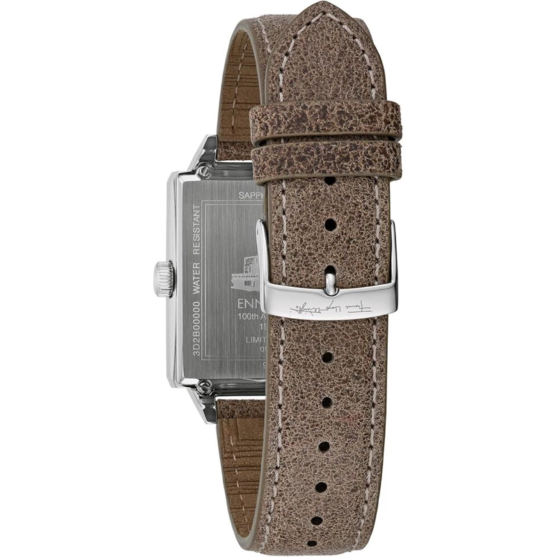 BULOVA RELOJ FRANK LLOYD WRIGHT HOMBRE EDICIÓN LIMITADA 3 AGUJAS CORREA | NATURAL RÚSTICO - 3