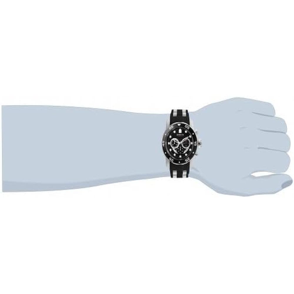 INVICTA PRO DIVER 6977 RELOJ HOMBRE ACERO INOXIDABLE NEGRO PLATEADO - 5