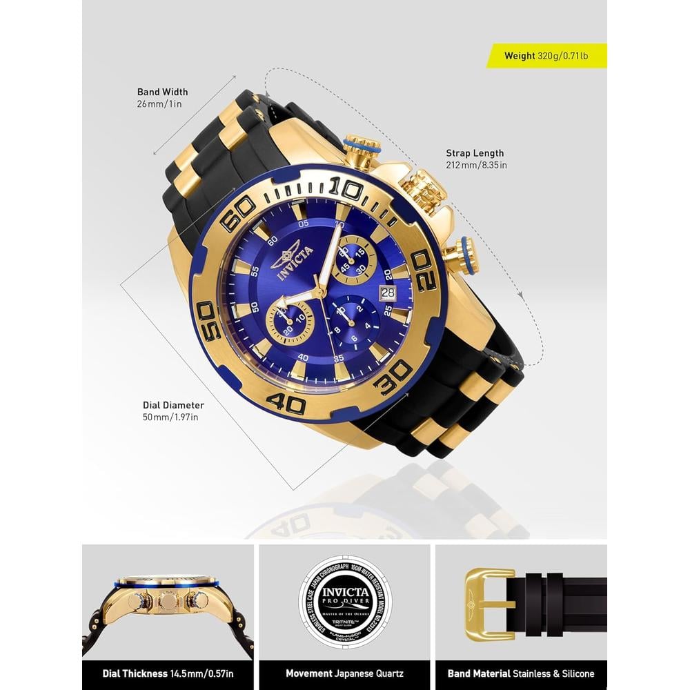 INVICTA PRO DIVER 22313 RELOJ HOMBRE - 3